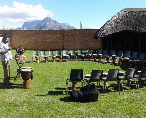 Teambuilding Thokozani Diemersfontein Estate - Juma Drums