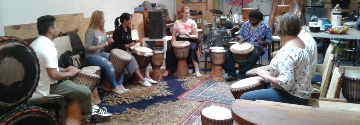 Djembe drumming class Antwerp